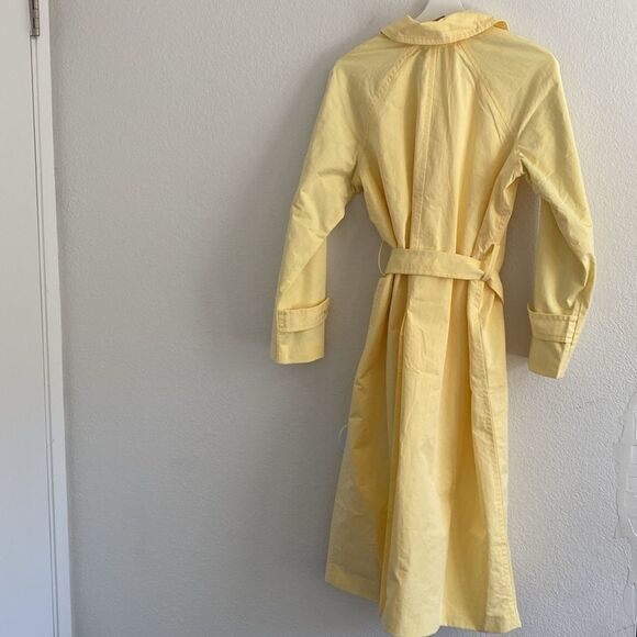 Madewell yellow trench coat - Picture 7 of 8
